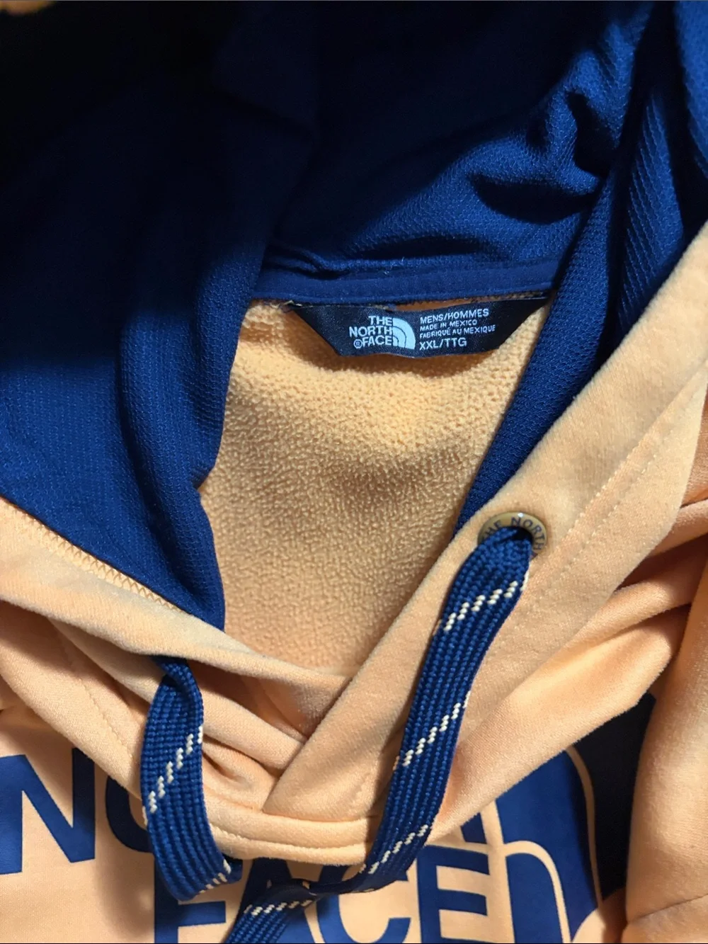 The North Face Mustard Gold Logo Pullover Hoodie - Picture 3 of 3